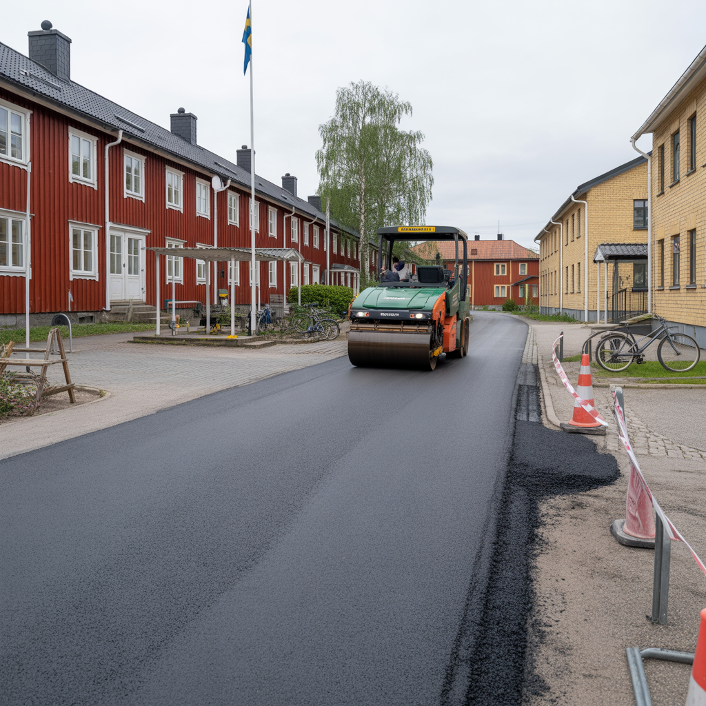 upphandling av asfaltering i brf och samfallighet checklista