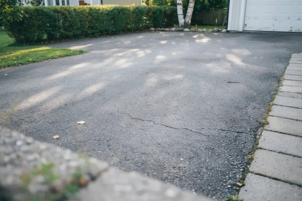 n r r det dags att f rsegla asfalten tecken intervall och r d f r uppfart och g rdsplan